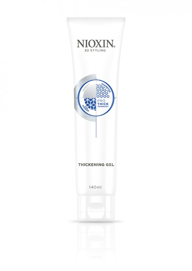 Nioxin 3D Styling Thickening Gel - Гель для текстуры и плотности 150 мл81508361/5946 Nioxin 3D Styling Thickening Gel - Гель для текстуры и плотности 150 мл81508361/5946Гель для придания объемной текстуры и фиксации тонким волосам, с разглаживающим эффектом. Позволяет фиксировать четкие контуры прически, не склеивая. Технология ProThick ProThick – это профессиональный комплекс уплотняющих полимеров, который обертывает каждый волос и формирует связи между волосами для создания объема. Полимерный комплекс увеличивает толщину каждого волоса, а созданный объем позволят легко уложить волосы в объемную прическу.
