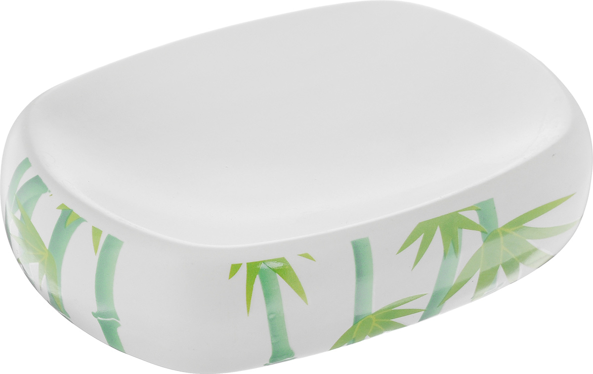 Мыльница Vanstore Green Bamboo, 12 х 8,5 х 3 см301-04 Мыльница Vanstore Green Bamboo, 12 х 8,5 х 3 см301-04Оригинальная мыльница Vanstore Green Bamboo выполнена из высококачественной керамики и украшена оригинальным рисунком, изделие отлично подойдет для вашей ванной комнаты. Такая мыльница создаст особую атмосферу уюта и максимального комфорта в ванной. Размер мыльницы: 12 х 8,5 х 3 см.