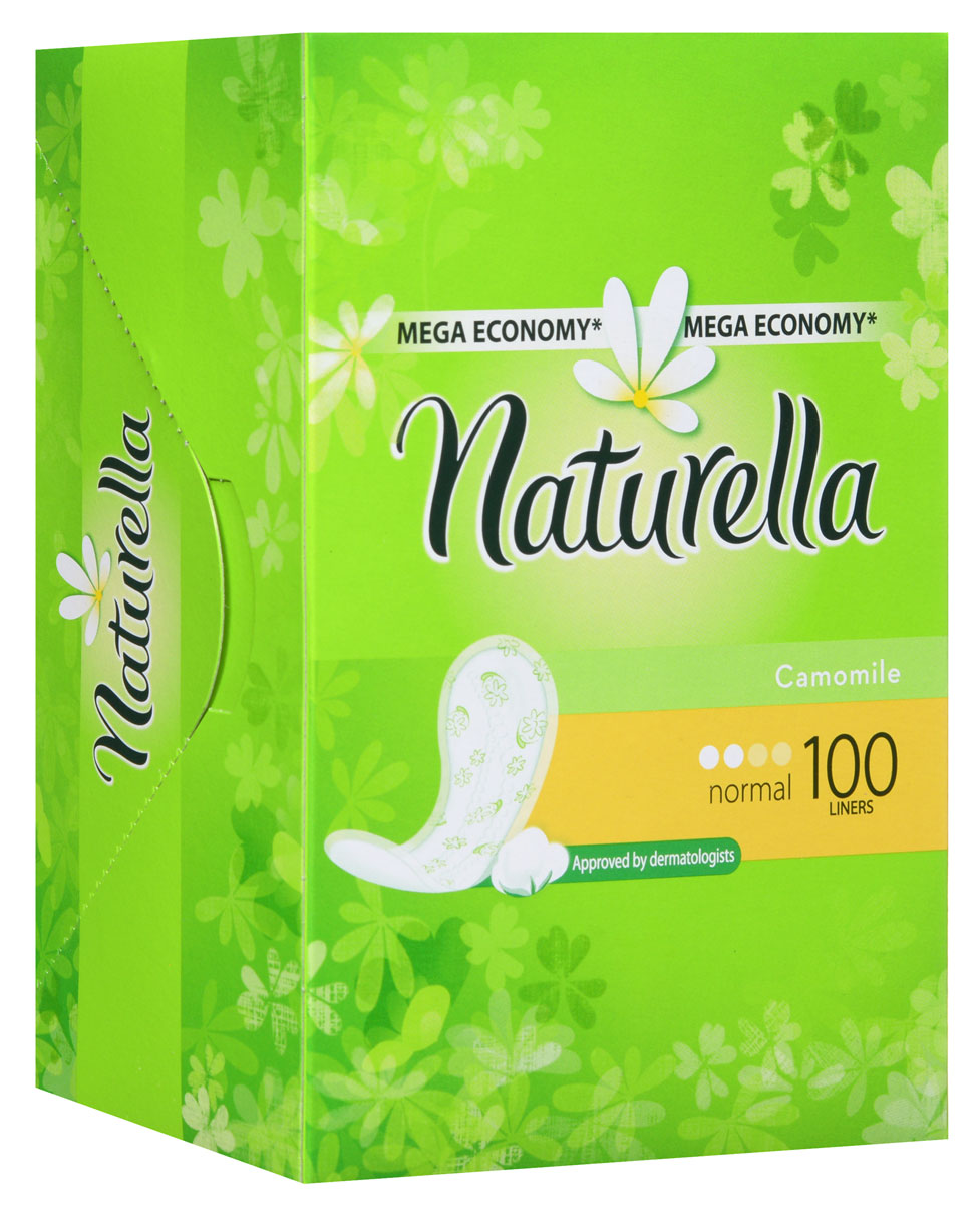 Ежедневные прокладки Naturella Normal, 100 штNT-83710468 Ежедневные прокладки Naturella Normal, 100 штNT-83710468Ежедневные прокладки Naturella мягкие, как лепесток ромашки. Их создали, чтобы женщин не покидало ощущение свежести ни на мгновение в течение дня. Они очень тоненькие и нежно пахнут ромашкой. Прокладки прекрасно подойдут для ежедневных выделений или выручат в первые и последние дни месячных. Ежедневные прокладки Naturella Normal с впитывающим слоем по всей поверхности, обеспечат Вам защиту и комфорт на целый день. Характеристики: Толщина прокладки: 0,9 мм. Размер упаковки: 16 см х 7 см х 10,5 см. Производитель: Украина. Товар сертифицирован.