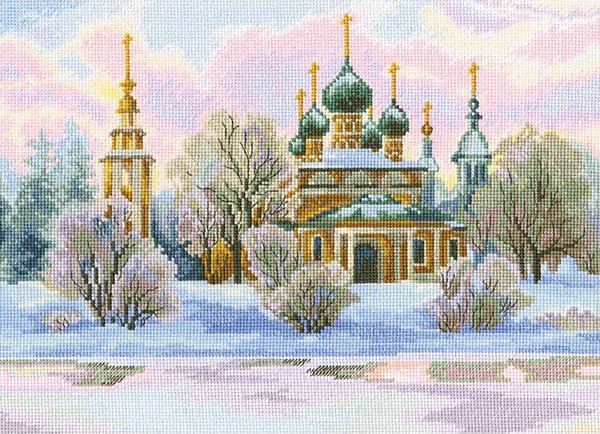 Набор для вышивания крестом RTO Древний город Углич, 28 х 21 смМ367 Набор для вышивания крестом RTO Древний город Углич, 28 х 21 смМ367Красивый рисунок-вышивка, выполненный на канве, выглядит оригинально и всегда модно. Работа, сделанная своими руками, создаст особый уют и атмосферу в доме и долгие годы будет радовать вас и ваших близких. Набор для вышивания RTO Древний город Углич содержит все необходимые материалы. Вышивка выполняется швом счетный крест в две нити мулине. В состав набора входит: - канва Aida 16 белого цвета (100% хлопок), 6,4 клеток = 1 см; - вышивальные нитки-мулине DMC на карте, разобранные по цветам (36 цветов, 100% хлопок); - символьная схема; - инструкция; - игла для вышивания. Уровень сложности: 4.