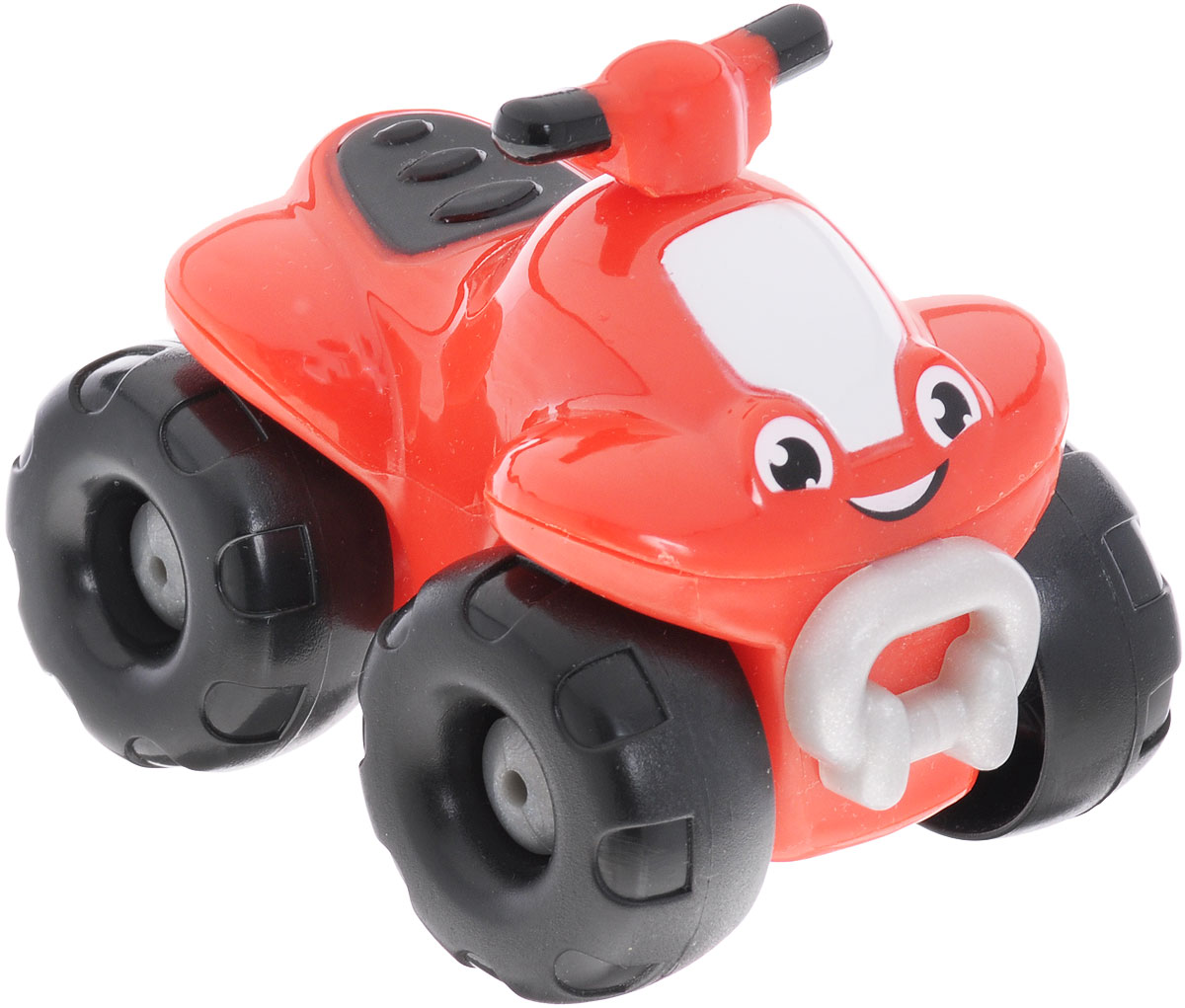 Smoby Квадроцикл Vroom Planet211284 Smoby Квадроцикл Vroom Planet211284Квадроцикл из серии Vroom Planet непременно привлечет внимание малыша, благодаря яркой расцветке и оригинальному дизайну. Игрушка выполнена из абсолютно безопасного для малыша высококачественного пластика. Квадроцикл красного цвета с большими черными колесами. Игра с машинками помогает развивать мелкую моторику, цветовосприятие, координацию движений. Порадуйте своего малыша таким замечательным подарком.