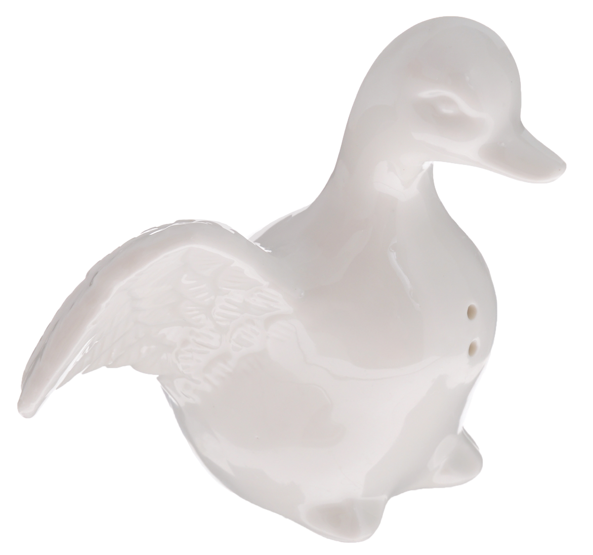 Солонка-перечница Walmer Duck, цвет: белый, 10 х 9 х 9 смW10700009 Солонка-перечница Walmer Duck, цвет: белый, 10 х 9 х 9 смW10700009Оригинальная солонка-перечница Walmer Duck изготовлена из высококачественного фарфора в виде утки. Изделие имеет два отверстия для высыпания специй, на дне - отверстие, позволяющее наполнить емкость, снабженное силиконовой вставкой. Солонка-перечница Walmer Duck украсит сервировку любого стола и подчеркнет прекрасный вкус хозяина.
