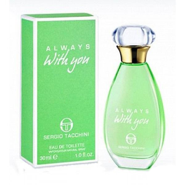 Sergio Tacchini Always With You Woman Туалетная вода, 50 мл12499 Sergio Tacchini Always With You Woman Туалетная вода, 50 мл12499Древесные, цитрусовые. Бергамот, лимон, фруктовые ноты, яблоко, кедр, мускус, сандаловое дерево, ландыш, роза.