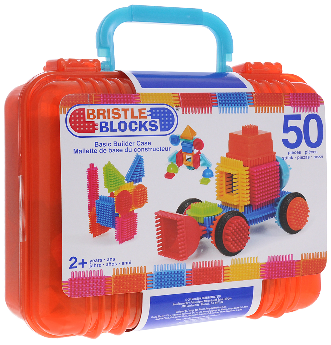 Bristle Blocks Конструктор 68164 цвет красный68164_красный Bristle Blocks Конструктор 68164 цвет красный68164_красныйОригинальный игольчатый конструктор Bristle Blocks - тактильный детский конструктор, который позволит вашему ребенку проявить фантазию. Увлекательный конструктор, состоящий из множества ярких щетинистых блоков разной формы, размеров и цветов. Пластиковые элементы легко и быстро скрепляются, при этом обеспечивая прочное сцепление. Ваш ребенок будет часами сидеть за творческой работой, соединяя необычные игольчатые элементы в уникальные сооружения, напоминающие джунгли. Конструктор содержит 50 элементов, из которых можно собрать конструкции с подвижными частями. Конструктор упакован в пластиковый контейнер с крышкой, удобный для хранения. Крышка контейнера может служить платформой для постройки. Игольчатый конструктор поможет ребенку развить мелкую моторику рук, логическое и пространственное мышление, творческие способности, а также поможет научиться соотносить форму и величину предметов.