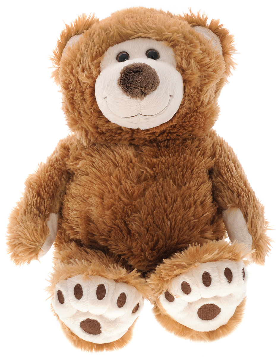Plush Apple Мягкая игрушка Медведь Аркаша 55 см2063262_ коричневый Plush Apple Мягкая игрушка Медведь Аркаша 55 см2063262_ коричневыйОчаровательная мягкая игрушка Plush Apple Медведь Аркаша выполнена в виде трогательного медвежонка с карими глазками. Игрушка изготовлена из высококачественного нежного текстильного материала. На лапках медвежонка вышиты следы, глазки выполнены из безопасного пластика. Удивительно мягкая игрушка принесет радость и подарит своему обладателю мгновения нежных объятий и приятных воспоминаний. Великолепное качество исполнения делают эту игрушку чудесным подарком к любому празднику. Трогательная и симпатичная, она непременно вызовет улыбку у детей и взрослых.