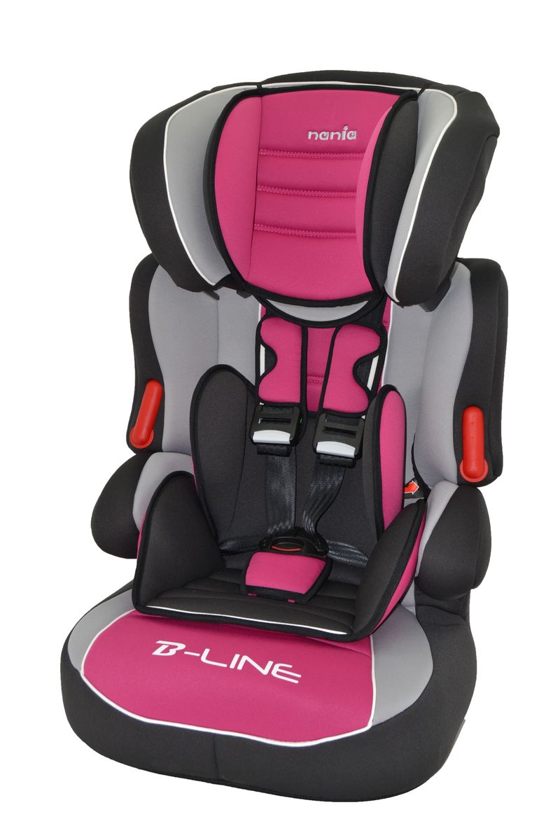 Nania Автокресло Beline SP Luxe Agora Framboise от 9 до 36 кг583124 Nania Автокресло Beline SP Luxe Agora Framboise от 9 до 36 кг583124Автокресло Nania Beline SP относится к группе 1/2/3, от 8 месяцев до 12 лет (9-36 кг). Соответствует стандартам ECE R44/04. Серия LUXE - для самых требовательных. Кресло Nania Beline SP Luxe имеет дополнительную подушку в районе таза, а обивка - больше поролона, что обеспечит ребенку максимальный комфорт. Гарантирует европейское качество и обеспечивает безопасность пассажира. Beline SP - это два кресла в одном. Оно охватывает все возрастные группы в возрасте от примерно 8 месяцев до 12 лет (когда ребенка в автомобиле уже можно перевозить без специального удерживающего устройства) благодаря регулируемой по высоте спинке. Когда ребенок подрастет, спинку автокресла можно отстегнуть и использовать только бустер. Автокресло Beline SP было разработано согласно самым жестким требованиям безопасности, а также учитывая ортопедические факторы: мягкая приятная на ощупь обивка и анатомическая форма. Ваш ребенок будет чувствовать себя комфортно даже в дальних поездках. ...