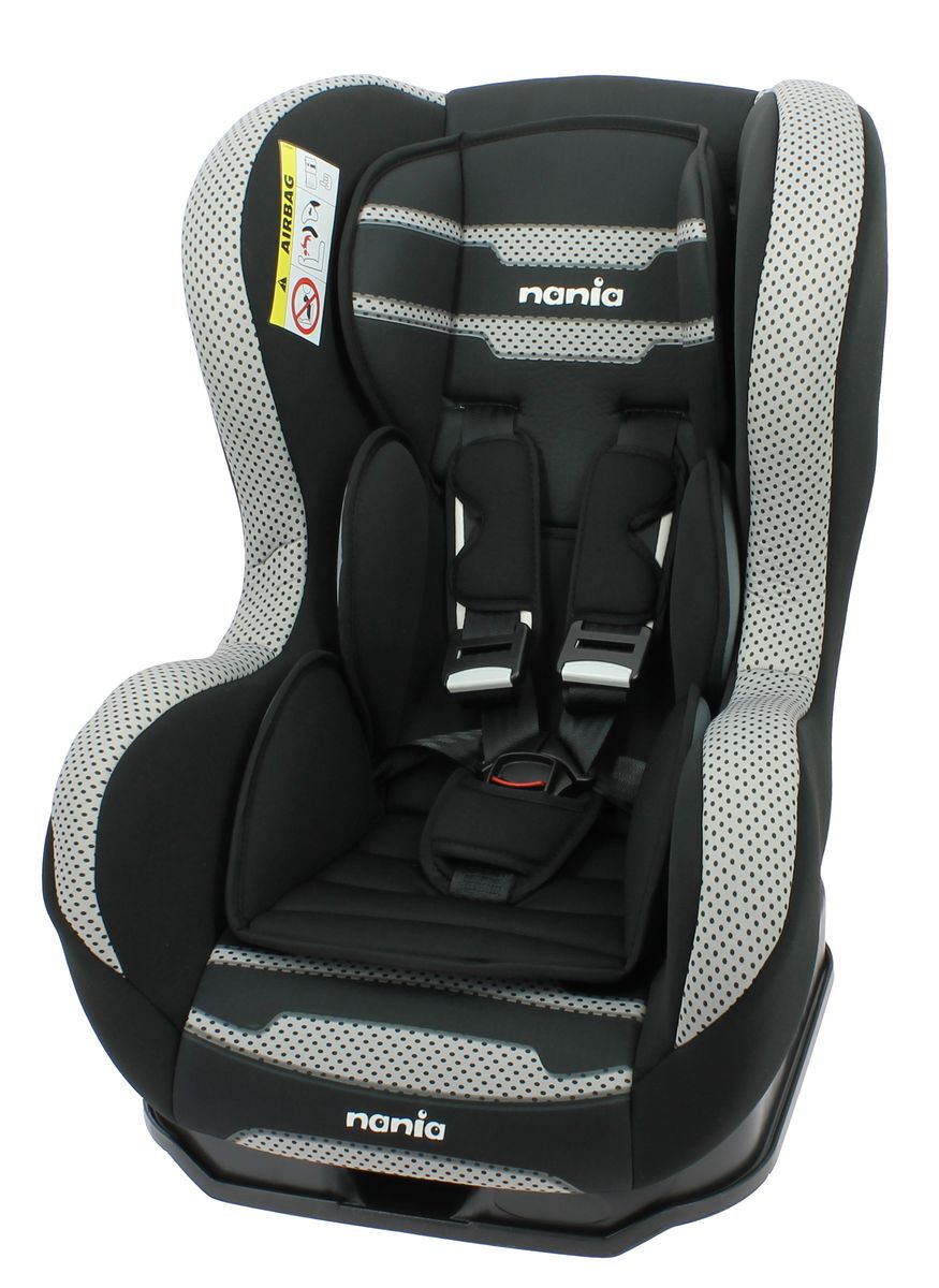 Nania Автокресло Cosmo SP Plus Boomer Black до 18 кг89960 Nania Автокресло Cosmo SP Plus Boomer Black до 18 кг89960Автокресло Nania Cosmo SP относится к группе 0-1, от рождения до 4-х лет (до 18 кг). Соответствует стандартам ECE R44/04. Автокресло Nania Cosmo SP имеет специальный мягкий вкладыш и подголовник. Дополнительная усиленная боковая защита, 3 положения спинки, 5-ти точечный ремень безопасности с удобной системой натяжения. Новая система крепления автокресла облегчает его установку в автомобиль. Надежное крепление к автомобильному сиденью по ходу движения автомобиля (ремень автомобиля проходит между основой и корпусом автокресла). Устанавливается в автомобилях с 3-х точечными ремнями безопасности на переднем или заднем сиденье. Автокресло Nania Cosmo SP было разработано на основе требований безопасности, а также ортопедических факторов: мягкие обивка и подушки и анатомическая форма Nania Cosmo SP обеспечивает комфорт даже в дальних поездках. Система боковой защиты Side Protection (SP) обеспечивает необходимую безопасность даже при боковом столкновении. 5-ти...