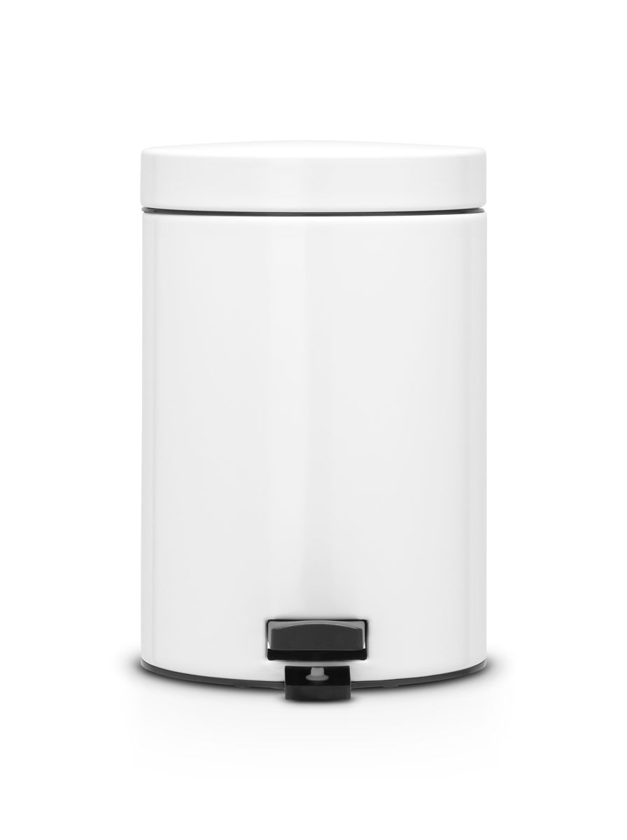 Ведро для мусора Brabantia, с педалью, цвет: белый, 5 л483608 Ведро для мусора Brabantia, с педалью, цвет: белый, 5 л483608Ведро для мусора Brabantia, выполненное из стали и пластика, обеспечит долгий срок службы и легкую чистку. Ведро поможет вам держать мусор в порядке и предотвратит распространение неприятного запаха. Ведро оснащено педалью, с помощью которой можно открывать крышку. Внутренняя часть ведра - это корзина c металлической ручкой для переноски, выполненная из пластика.