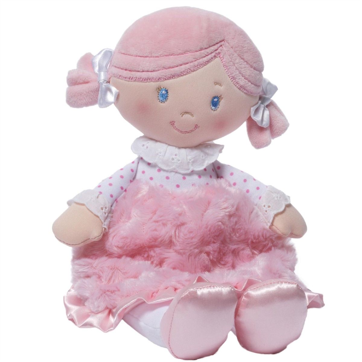 Gund Мягкая кукла Celia Doll4048406 Gund Мягкая кукла Celia Doll4048406Милые, мягкие и безопасные, игрушки фирмы Gund отличаются реалистичным внешним видом, напоминающим настоящего питомца. Только посмотрите на эту милую мордашку, которая так приветливо смотрит на вас. Разве можно устоять перед её обаянием? Конечно нет, да и не нужно! Такая игрушка вызывает умиление не только у детей , но и у взрослых. Поэтому она станет отличным подарком не только ребёнку, но и друзьям!