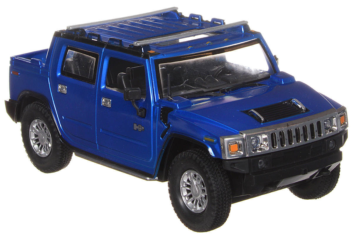 GK Racer Series Модель автомобиля Hummer H2 Sut866-82432 GK Racer Series Модель автомобиля Hummer H2 Sut866-82432Машины ездят по любой поверхности и могут преодолеть различные трудности. Именно такие машинки станут отличным подарком на любой праздник. Изделие изготовлено из полимерных материалов и предназначено для детей от 5 лет. Инерционная машина GMC работает на батарейках, когда она начинает свое движение фары машинки загораются. Машинка продается в коробке с прозрачным смотровым окном.