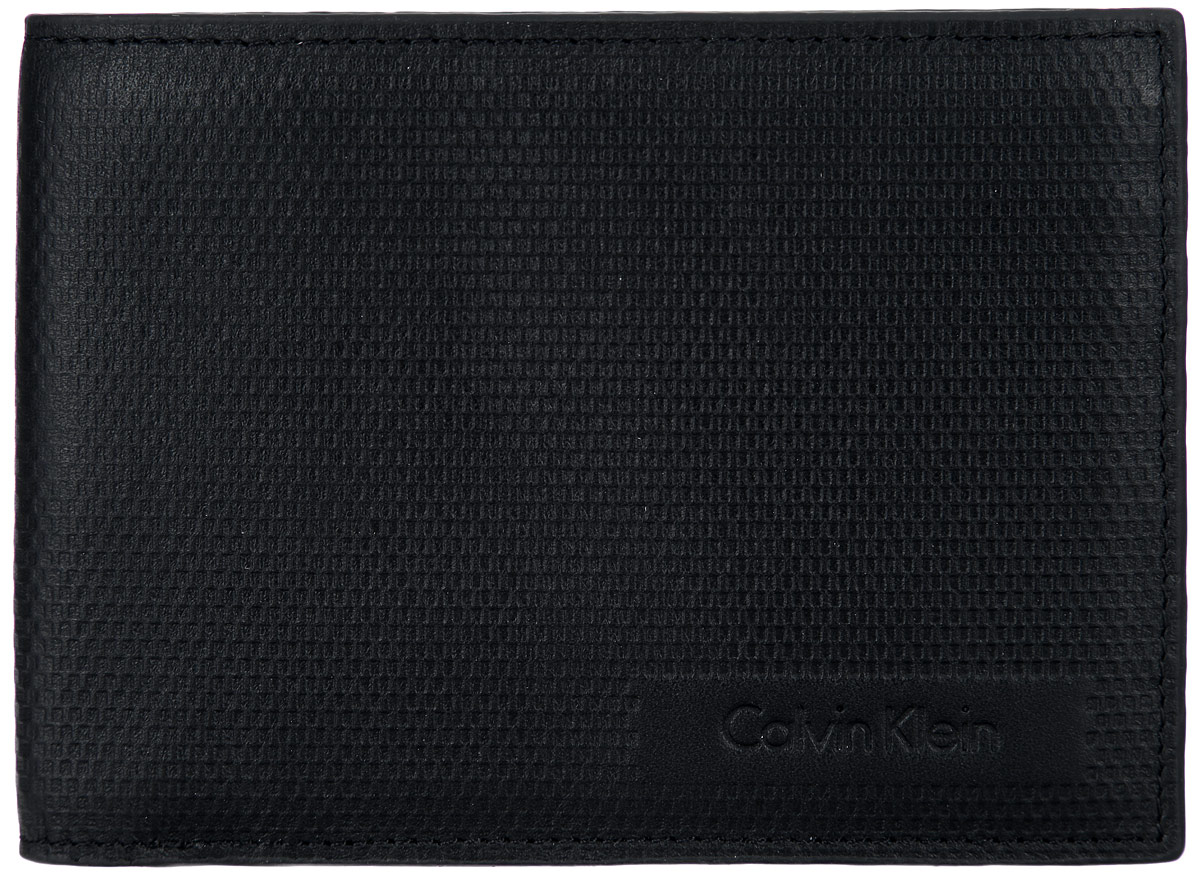 Кошелек мужской Calvin Klein Jeans, цвет: черный. K50K501015K50K501015 Кошелек мужской Calvin Klein Jeans, цвет: черный. K50K501015K50K501015Стильный кошелек Calvin Klein выполнен из натуральной кожи, оформлен фактурным тиснением и символикой бренда. Кошелек раскладывается пополам и внутри содержит: два отделения для купюр, четыре потайных кармашка, восемь карманов для кредитных карт. Изделие упаковано в коробку из плотного картона с логотипом фирмы. Этот практичный кошелек Calvin Klein непременно подойдет к вашему образу и порадует простотой, стилем и функциональностью.