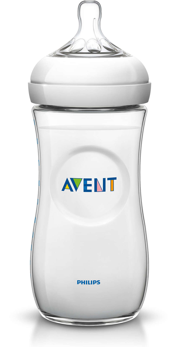 Philips Avent Бутылочка серии Natural, 330 мл, 1 шт SCF696/17SCF696/17 Philips Avent Бутылочка серии Natural, 330 мл, 1 шт SCF696/17SCF696/17Новая бутылочка Philips Avent Natural помогает легче совмещать грудное вскармливание и кормление из бутылочки. Благодаря инновационному дизайну малышу теперь легче захватить соску, а его сосательные движения будут такими же, как при кормлении грудью. Благодаря широкой соске, повторяющей форму груди, можно легко сочетать кормление грудью и кормление из бутылочки. Специальные лепестки внутри соски делают ее более мягкой и гибкой, не позволяя соске сминаться, что создает дополнительный комфорт для ребенка во время кормления. Инновационный двойной клапан снижает вероятность колик, так как воздух поступает в бутылочку, а не в животик малыша. Уникальная форма бутылочки позволяет комфортно держать ее в любом положении для максимального комфорта. Благодаря широкому горлышку бутылочку удобно мыть и наполнять. Небольшое количество деталей позволяет быстро собрать и разобрать бутылочку. Бутылочка Philips Avent Natural совместима с изделиями линейки Philips Avent, за исключением...