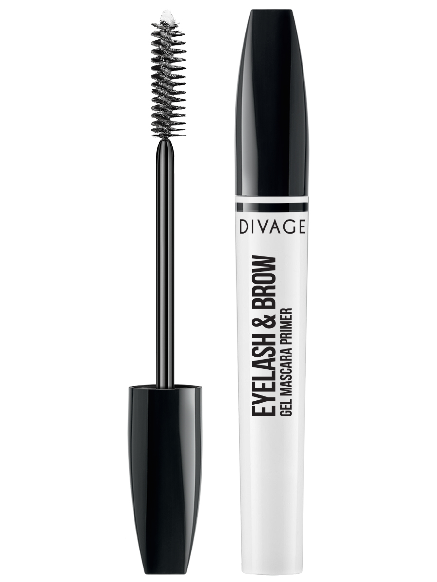 DIVAGE Основа под макияж ресниц и бровей EYELASH & BROW gel mascara primer, 10 мл011830 DIVAGE Основа под макияж ресниц и бровей EYELASH & BROW gel mascara primer, 10 мл011830Основа под макияж ресниц и бровей EYELASH & BROW gel mascara primer - уникальный продукт, который сочетает в себе декоративные и ухаживающие свойства: может быть использована как основа под макияж ресниц и бровей, а также в качестве фиксатора для бровей. ПРЕИМУЩЕСТВА EYELASH & BROW PRIMER: - Укрепляет ресницы и брови, питает их и предотвращает выпадение благодаря экстракту люпина и Д-пантенолу; - Особый комплекс компонентов стимулирует рост ресниц и бровей; - Может быть использована как самостоятельное средство, так и в качестве основы под тушь для ресниц; - Улучшает эффекты от используемой туши, удлиняя ресницы и придавая им дополнительный объем.