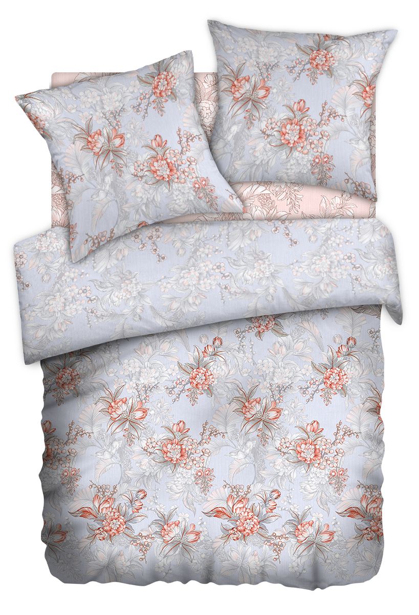 Комплект белья Carte Blanshe Misty Morning, 1,5 спальное, наволочки 70x70, цвет: розовый. 333454333454 Комплект белья Carte Blanshe Misty Morning, 1,5 спальное, наволочки 70x70, цвет: розовый. 333454333454Коллекция эксклюзивного постельного белья, созданная итальянскими дизайнерами прекрасного старинного городка Италии — Riva del Gard. Постельное белье выполнено из великолепной ткани премиум — класса «Percale Soft Touch». Эта ткань произведена из 100% натурального хлопка имеет специальную обработку «Wise Silk», которая придает дополнительную гладкость и шелковистость ткани. Благодаря специальной обработке ткань более приятная на ощупь, практически не мнется.