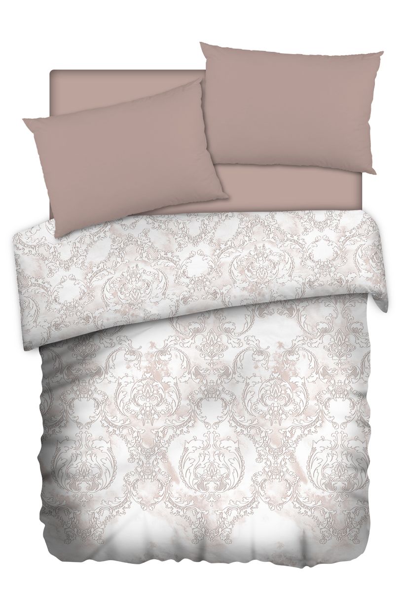 Комплект белья Carte Blanshe Vintage beige, 2-х спальное, наволочки 50x70, цвет: коричневый. 333468333468 Комплект белья Carte Blanshe Vintage beige, 2-х спальное, наволочки 50x70, цвет: коричневый. 333468333468Коллекция эксклюзивного постельного белья, созданная итальянскими дизайнерами прекрасного старинного городка Италии — Riva del Gard. Постельное белье выполнено из великолепной ткани премиум — класса «Percale Soft Touch». Эта ткань произведена из 100% натурального хлопка имеет специальную обработку «Wise Silk», которая придает дополнительную гладкость и шелковистость ткани. Благодаря специальной обработке ткань более приятная на ощупь, практически не мнется.