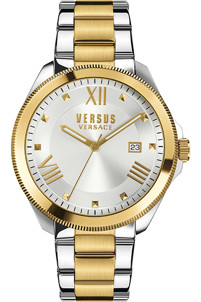 Наручные часы жен. Versus Versace, цвет: серый металлик, золотистый. SBE06 0016SBE06 0015 Наручные часы жен. Versus Versace, цвет: серый металлик, золотистый. SBE06 0016SBE06 00154 стрелки, механизм кварцевый Citizen_2025, сталь, диаметр циферблата 38 мм, браслет, застежка из стали, стекло минеральное, водонепроницаемость - 3 АТМ