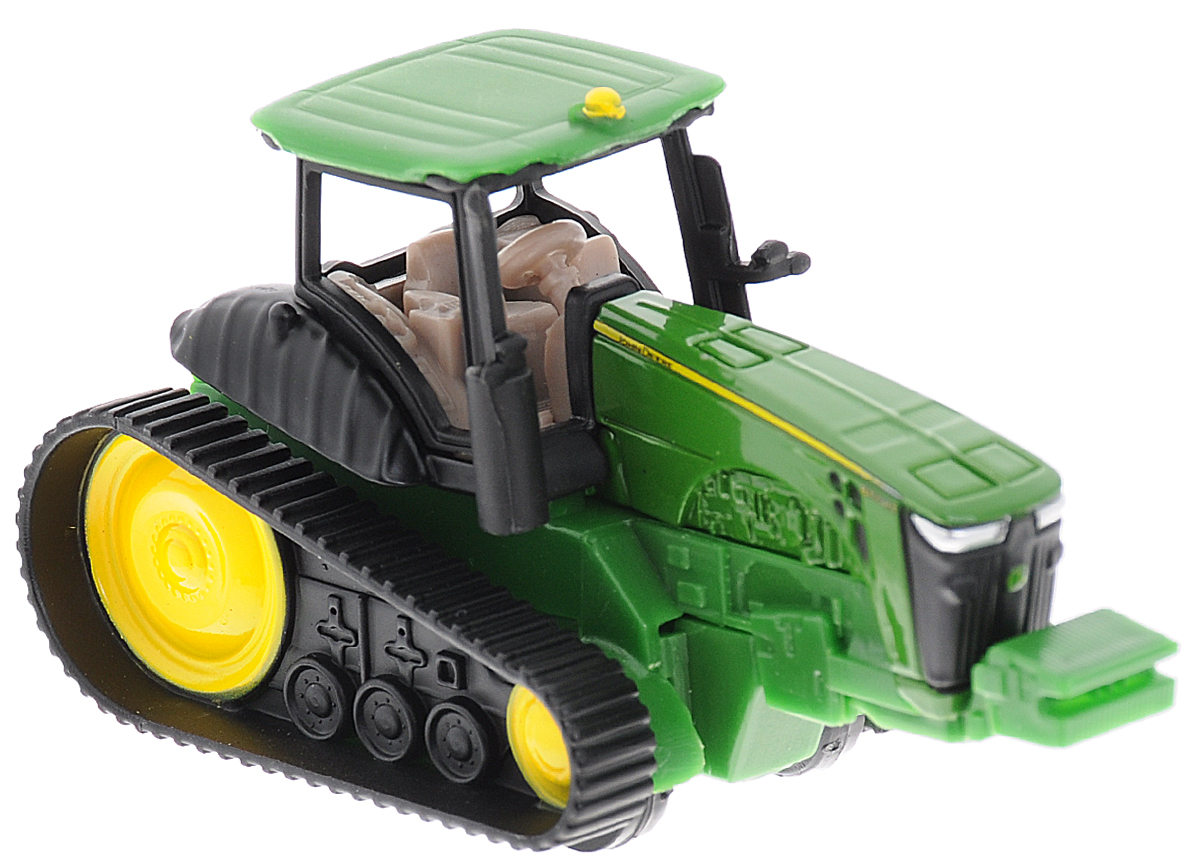 Siku Трактор гусеничный John Deere 8360 RT1474 Siku Трактор гусеничный John Deere 8360 RT1474Трактор гусеничный Siku John Deere 8360 RT выполнен в виде копии настоящей техники. Такая модель понравится не только ребенку, но и взрослому и приятно удивит высочайшим качеством исполнения. Корпус трактора выполнен из прочного и безопасного для ребенка материала. Колеса имеют свободный ход. Модель отличается великолепным качеством исполнения и детальной проработкой, она станет отличной игрушкой для ребенка, интересующегося автотехникой.