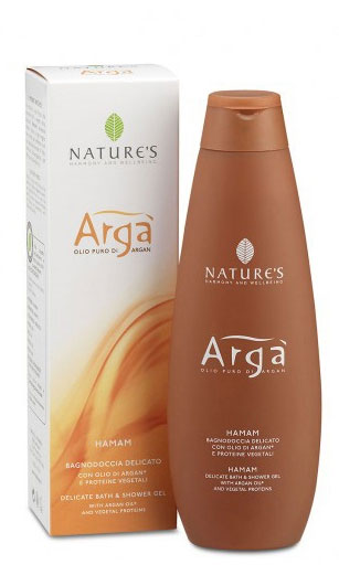 Гель для душа Natures Arga, деликатный, 200 мл60150701 Гель для душа Natures Arga, деликатный, 200 мл60150701Деликатный гель для душа Natures Arga эффективно очищает и освежает кожу, образуя обильную пену. Создан на основе поверхностно-активных веществ растительного происхождения, поддерживает гидролипидный баланс кожи, надолго сохраняя необходимый уровень влажности. Оставляет кожу мягкой и бархатистой, создает ощущение обновленности и уверенности в завтрашнем дне. При контакте с горячей водой, раскрывается ароматом цитрусовых, придавая коже свежесть. Подходит для самой чувствительной кожи. Характеристики: Объем: 200 мл. Производитель: Италия. Артикул: 60150701. Товар сертифицирован.