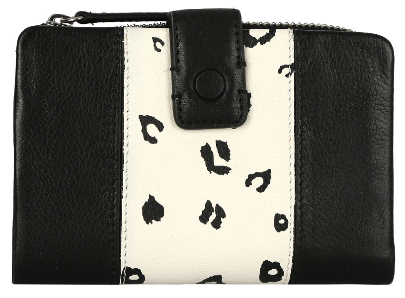 Кошелек женский Leo Ventoni, цвет: черный. L330820L330820 nero/bianco Кошелек женский Leo Ventoni, цвет: черный. L330820L330820 nero/biancoЖенский Кошелек LEO VENTONI из натуральной кожи. Внутри: отделение для купюр и 8 карманов для пластиковых карт. Закрывается на кнопку. На тыльной стороне расположено отделение, закрывающееся на металлическую молнию. Декорирован Кошелек вставкой под леопарда.
