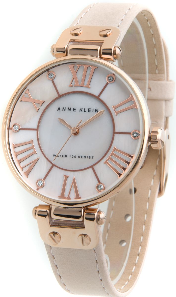 Наручные часы женские Anne Klein, цвет: золотистый, бежевый. 9918RGLP9918RGLP Наручные часы женские Anne Klein, цвет: золотистый, бежевый. 9918RGLP9918RGLPОригинальные и качественные часы Anne Klein