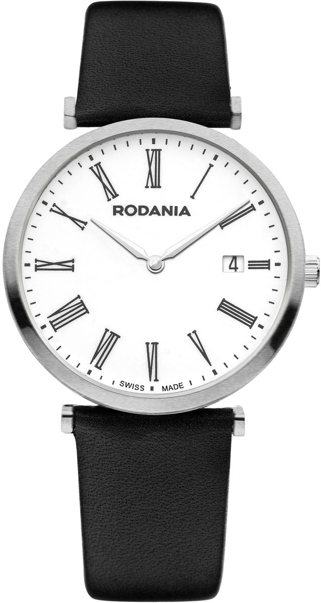 Наручные часы мужские Rodania, цвет: серый металлик, черный. 25056222505622 Наручные часы мужские Rodania, цвет: серый металлик, черный. 25056222505622Оригинальные и качественные часы Rodania