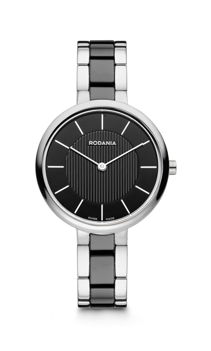 Наручные часы женские Rodania, цвет: серый металлик, черный. 25115462511546 Наручные часы женские Rodania, цвет: серый металлик, черный. 25115462511546Оригинальные и качественные часы Rodania