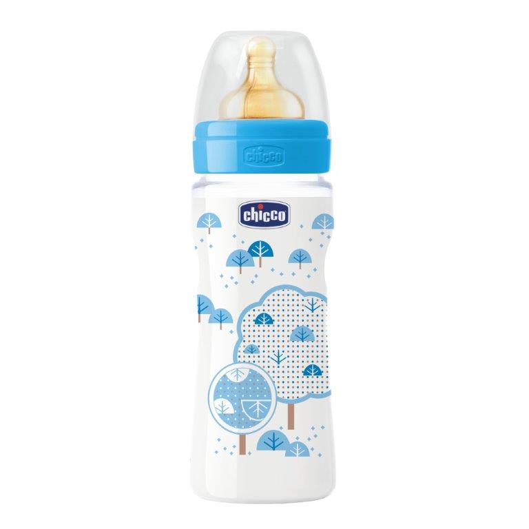 Chicco Бутылочка Well-Being Boy латексная соска от 4 месяцев 330 мл310205115 Chicco Бутылочка Well-Being Boy латексная соска от 4 месяцев 330 мл310205115Изготовлено из безопасного современного материала: полипропилен