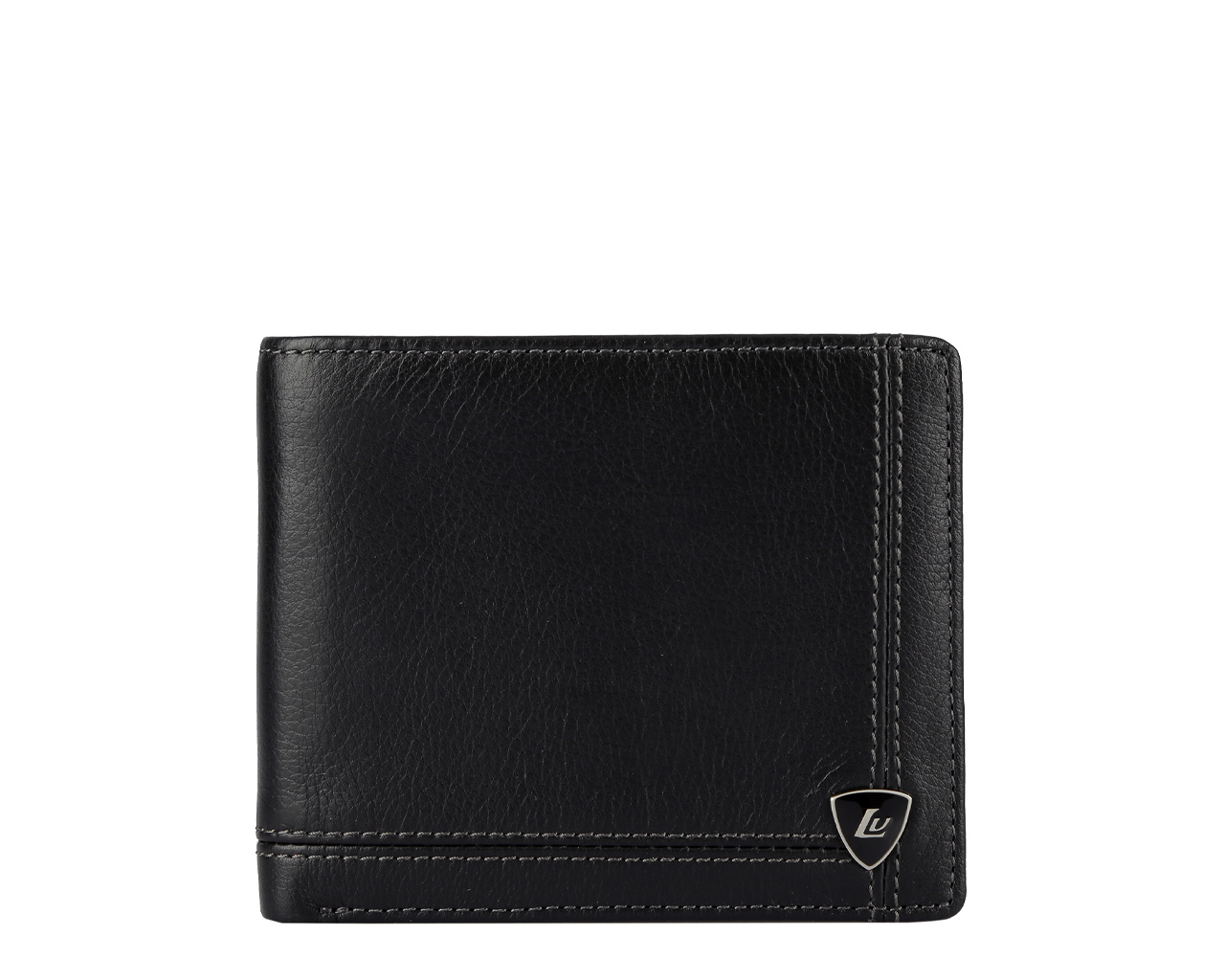 Кошелек мужской Leo Ventoni, цвет: черный. L330642L330642 nero Кошелек мужской Leo Ventoni, цвет: черный. L330642L330642 neroСтильный мужской кошелек Leo Ventoni, выполненный из натуральной кожи с зернистой фактурой, оформлен по нижнему и боковому краю прострочкой и металлической фурнитурой с символикой бренда. Внутри кошелька, раскладывающегося пополам, расположены два отсека для купюр, шесть кармашков для визиток и кредитных карт, два боковых кармана для мелочей, вертикальный кармашек для чеков, отделение для монет с клапаном на кнопке, два кармашка для sim-карт и карман с прозрачным пластиковым окошком. Изделие поставляется в фирменной упаковке. Стильный кошелек Leo Ventoni станет отличным подарком для человека, ценящего качественные и практичные вещи.