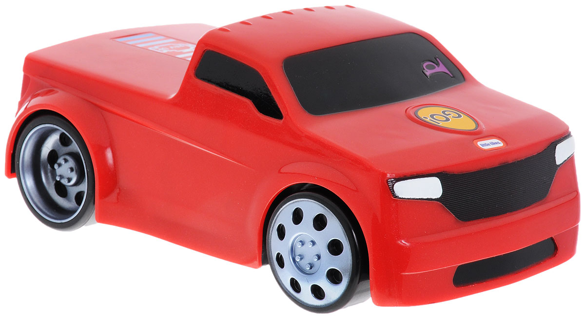 Little Tikes Машинка-игрушка Пикап635335 Little Tikes Машинка-игрушка Пикап635335Машинка-игрушка Little Tikes Пикап со звуковыми эффектами несомненно понравится вашему ребенку и не позволит ему скучать. Машинка имеет сенсорное управление. Для того, чтобы она поехала, необходимо прикоснуться к кнопке Go, расположенной на капоте, или к изображению ключика. Скорость движения можно регулировать прикосновением к панельке с надписью Rev Up. Кроме того, машинка воспроизводит звуковые эффекты - сигнал клаксона, звуки работающего двигателя, ускорения, а также имитирует скрежет настоящих шин! Ваш ребенок часами будет играть с машинкой, придумывая различные истории и устраивая соревнования. Порадуйте его таким замечательным подарком! Рекомендуется докупить 3 батарейки напряжением 1,5V типа AA (товар комплектуется демонстрационными).