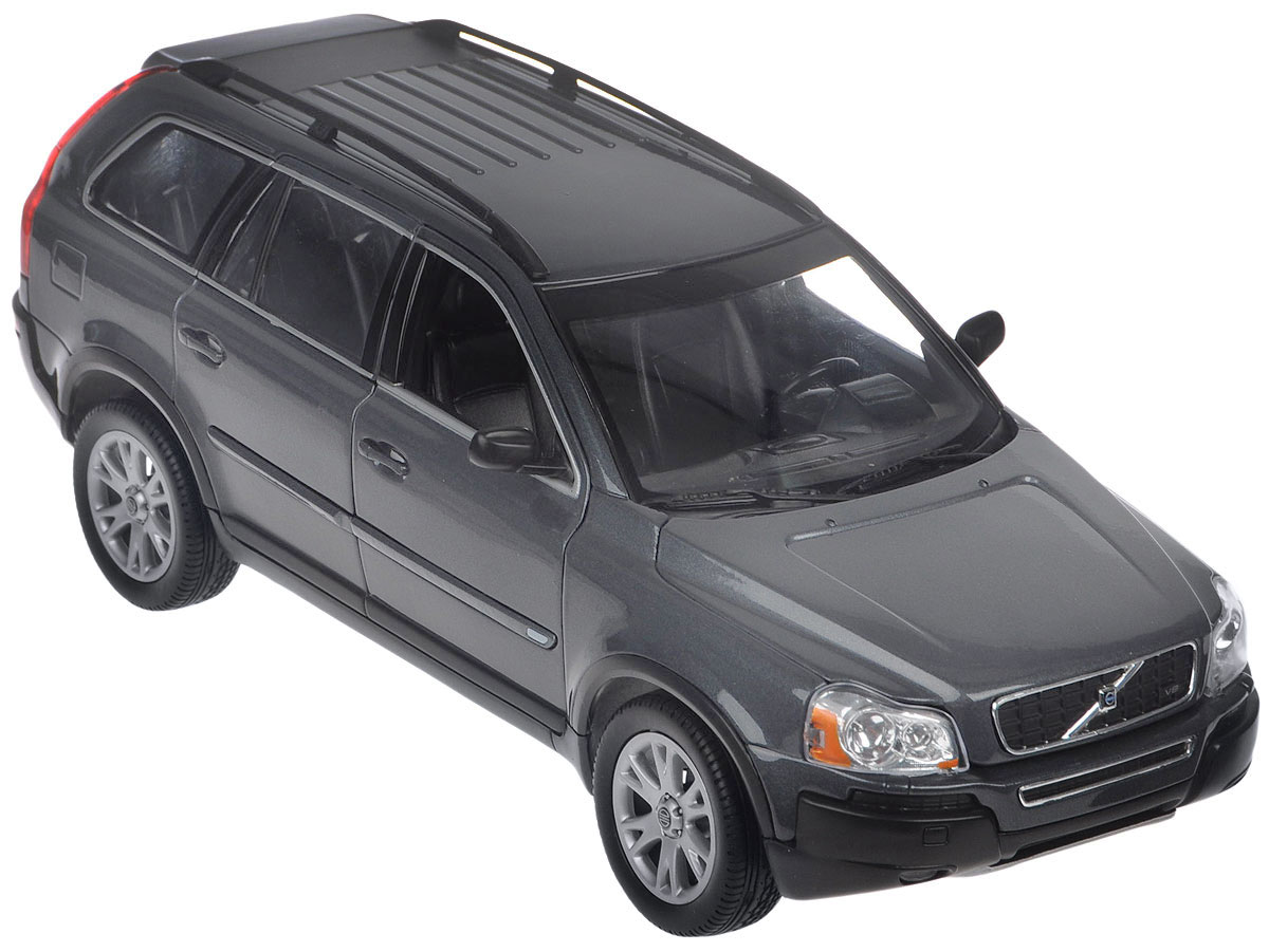 Welly Модель автомобиля Volvo XС9012549 Welly Модель автомобиля Volvo XС9012549Модель автомобиля Volvo XС90 - миниатюрная копия настоящего авто Volvo XС90 в масштабе 1:18. Стильная модель привлечет к себе внимание не только детей, но и взрослых. Модель оснащена колесами из мягкой резины, передние двери автомобиля, багажник и капот открываются. Внутри детально проработаны элементы салона. Такая модель станет отличным подарком не только любителю автомобилей, но и человеку, ценящему оригинальность и изысканность, а качество исполнения представит такой подарок в самом лучшем свете.