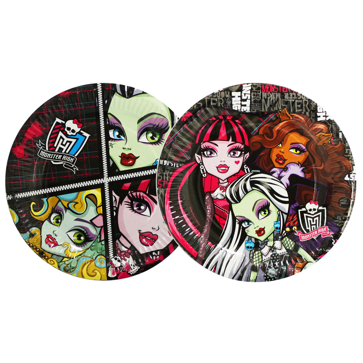 Monster High Тарелка бумажная 10 шт21249 Monster High Тарелка бумажная 10 шт21249Одноразовая посуда прочно вошла в современную жизнь, и теперь многие люди просто не представляют без нее детский праздник или пикник: она почти невесома, не может разбиться и не нуждается в мытье. Изготовленные из бумаги, тарелки для праздника Монстр Хай являются экологически чистыми, поэтому безопасны для здоровья. Благодаря глянцевому ламинированию они прекрасно справляются со своей задачей: удерживают еду, не промокают и не протекают. В набор входит 10 тарелок диаметром 18 см.