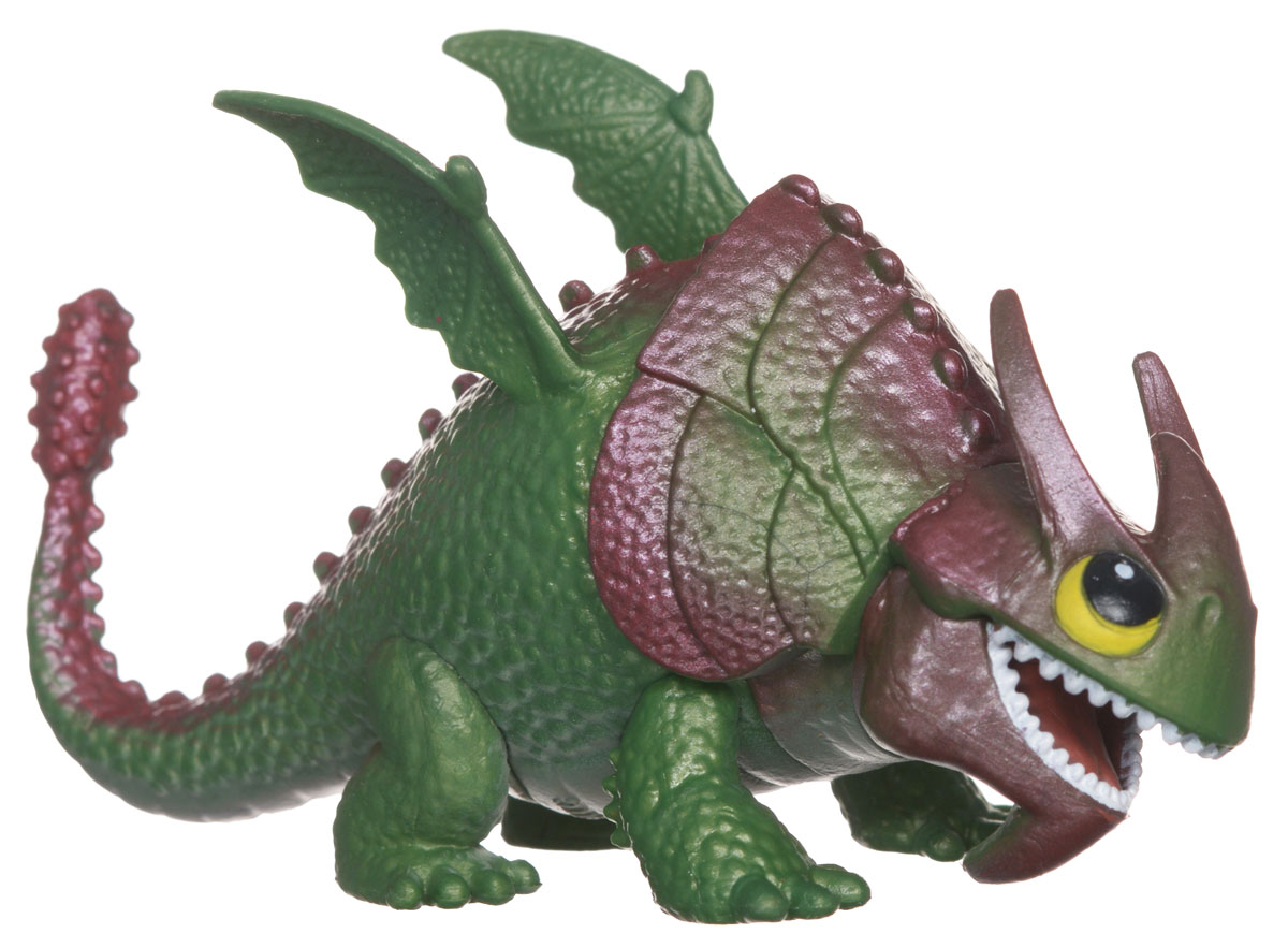 Фигурка Dragons ScullCrusher (Rumblegorn)66551_20062965 Фигурка Dragons ScullCrusher (Rumblegorn)66551_20062965Фигурка Dragons ScullCrusher (Rumblegorn), непременно, придется по душе вашему ребенку. Фигурка выполнена в виде дракона из мультфильма «Как приручить дракона 2». Фигурка выполнена из безопасного материала ярких цветов, у нее двигаются голова и лапки. С такой фигуркой ваш ребенок окунется в гущи событий мультфильма, будет проигрывать любимые сцены или придумывать свои истории!