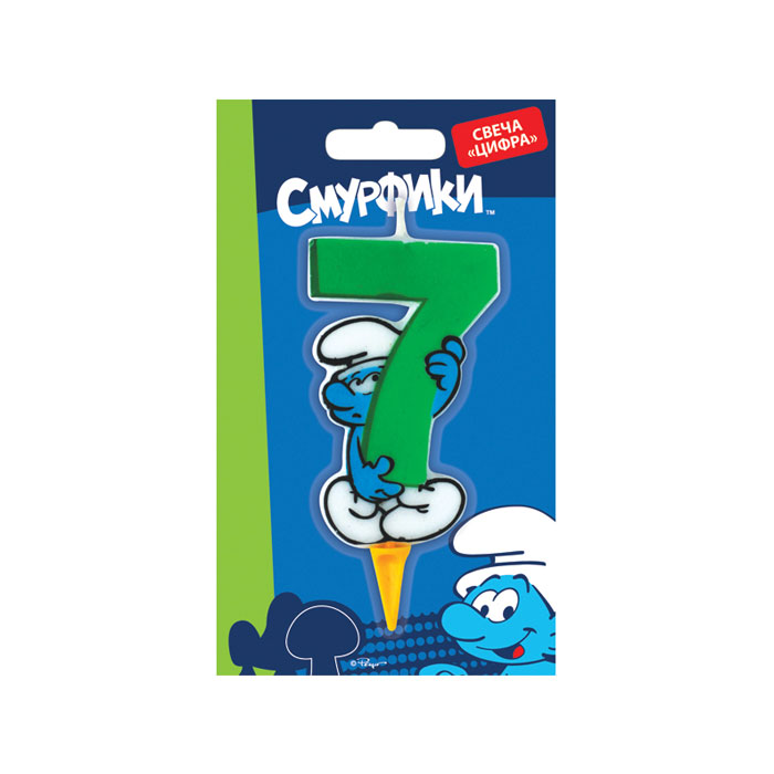 The Smurfs Свеча Цифра 721830 The Smurfs Свеча Цифра 721830Самый главный праздник в жизни малыша – День Рождения. Каждый ребенок с нетерпением ждет незабываемые подарки, радостные поздравления и, конечно, вкусный торт, на котором горят яркие свечи. Задувая их, каждый малыш верит в осуществление своего заветного желания и становится еще счастливее. Кроме того, веселое задувание огоньков развивает у ребенка дыхательную систему и увеличивает объем легких, поэтому такое упражнение полезно проводить не только на праздники, но и в повседневной жизни. Фигурная свеча для торта Цифра 7 с изображением Смурфика подойдет малышам, которым исполняется 7 лет. Высота свечи: 7,5 см, высота держателя: 2 см. Товар изготовлен из стеарина и пластмассы. Срок годности не ограничен.