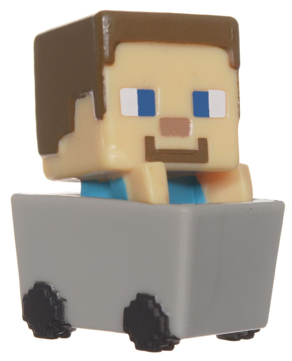Minecraft Мини-фигуркаCJH36 Minecraft Мини-фигуркаCJH36Погружайся в удивительный мир знаменитой игры вместе с мини-фигурками Minecraft! В каждой упаковке тебя ждет уникальная мини-фигурка одного из персонажей Minecraft. Какая именно? Не узнаешь, пока не откроешь коробку! Выполненные в фирменном восьмибитном стиле, фигурки позволят детям играть с любимыми персонажами в любое время. Начинай исследовать мир мини-фигурок Minecraft и собери собственную идеальную коллекцию!