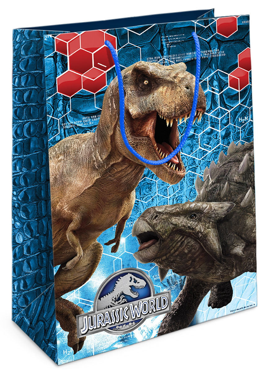 Jurassic World Пакет подарочный Тираннозавр Рекс 35 см х 25 см х 9 см29997 Jurassic World Пакет подарочный Тираннозавр Рекс 35 см х 25 см х 9 см29997Приобрести интересный подарок для ребенка - это только часть задачи. Не менее важно его красиво упаковать! Самым простым, практичным и при этом очень красивым видом упаковки является подарочный пакет - особенно с любимыми героями малыша. Бумажный пакет Тираннозавр Рекс с динозавром из фильма Парк Юрского периода поможет эффектно украсить ваш подарок. Размер бумажного подарочного пакета: 35х25х9 см. В ассортименте вы можете найти такой же пакет размером 23х18х10 см.