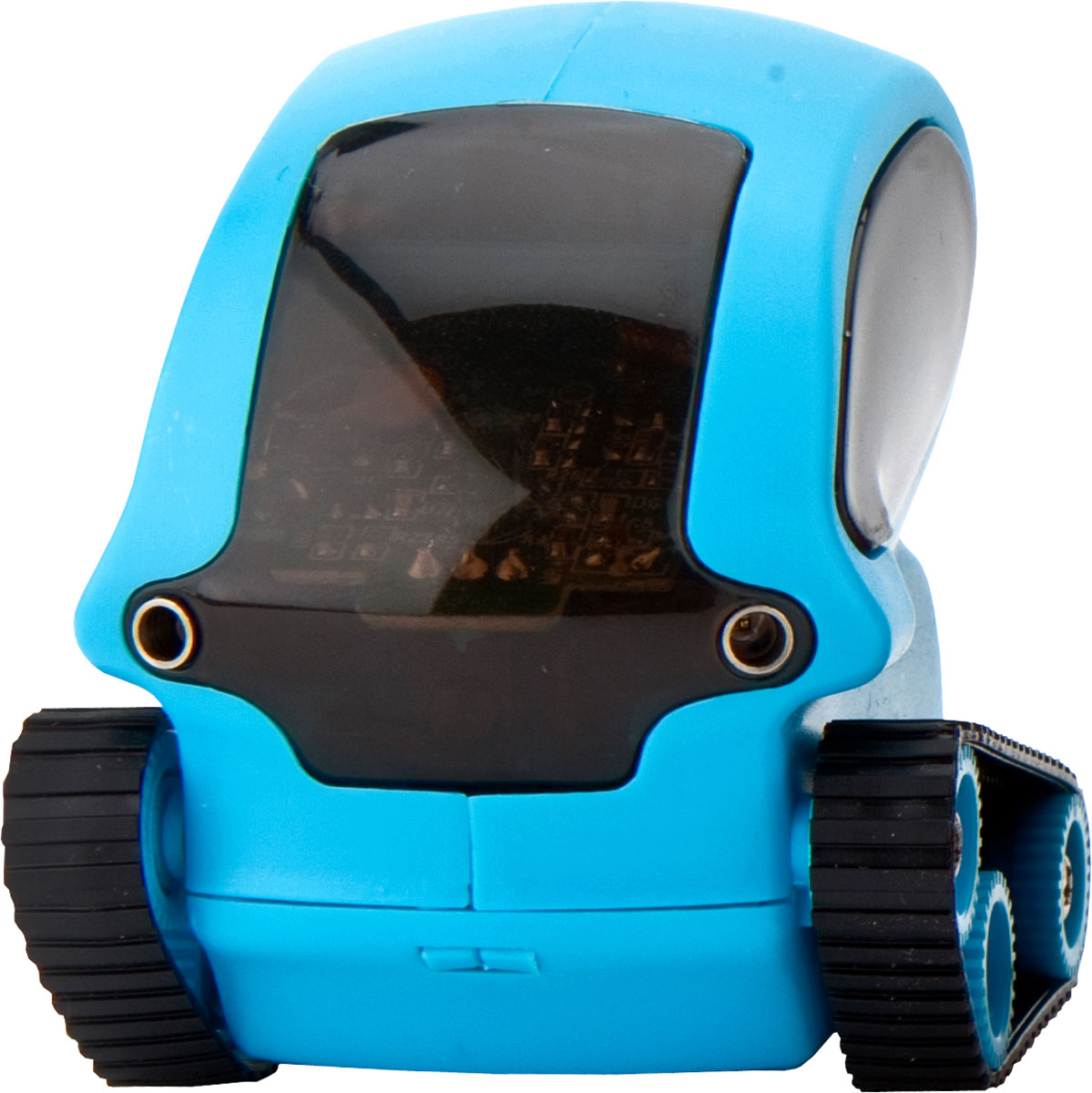 DeskPets Микро-робот Танкбот цвет синий1851 DeskPets Микро-робот Танкбот цвет синий1851Микроробот Танкбот компании Desk Pets — это увлекательная игрушка, способная развеять скуку повседневной офисной жизни или произвести фурор в любом месте, где бы робот ни начал свое движение. Главная особенность Танкбота — продвинутая система управления. Многие обладатели управляемых игрушек уже давно привыкли, что для каждого устройства нужен свой уникальный пульт, найти который по прошествии времени достаточно тяжело. У игрушек Desk Pets с этим нет никаких проблем! Уникальный адаптер iDeskPets, который вставляется в стандартный разъем для наушников вашего смартфона под управлением Android или iOS (iPhone, iPad, iPod), позволяет управлять не только Танкботами, но и игрушками Скиттербот и Трекбот.