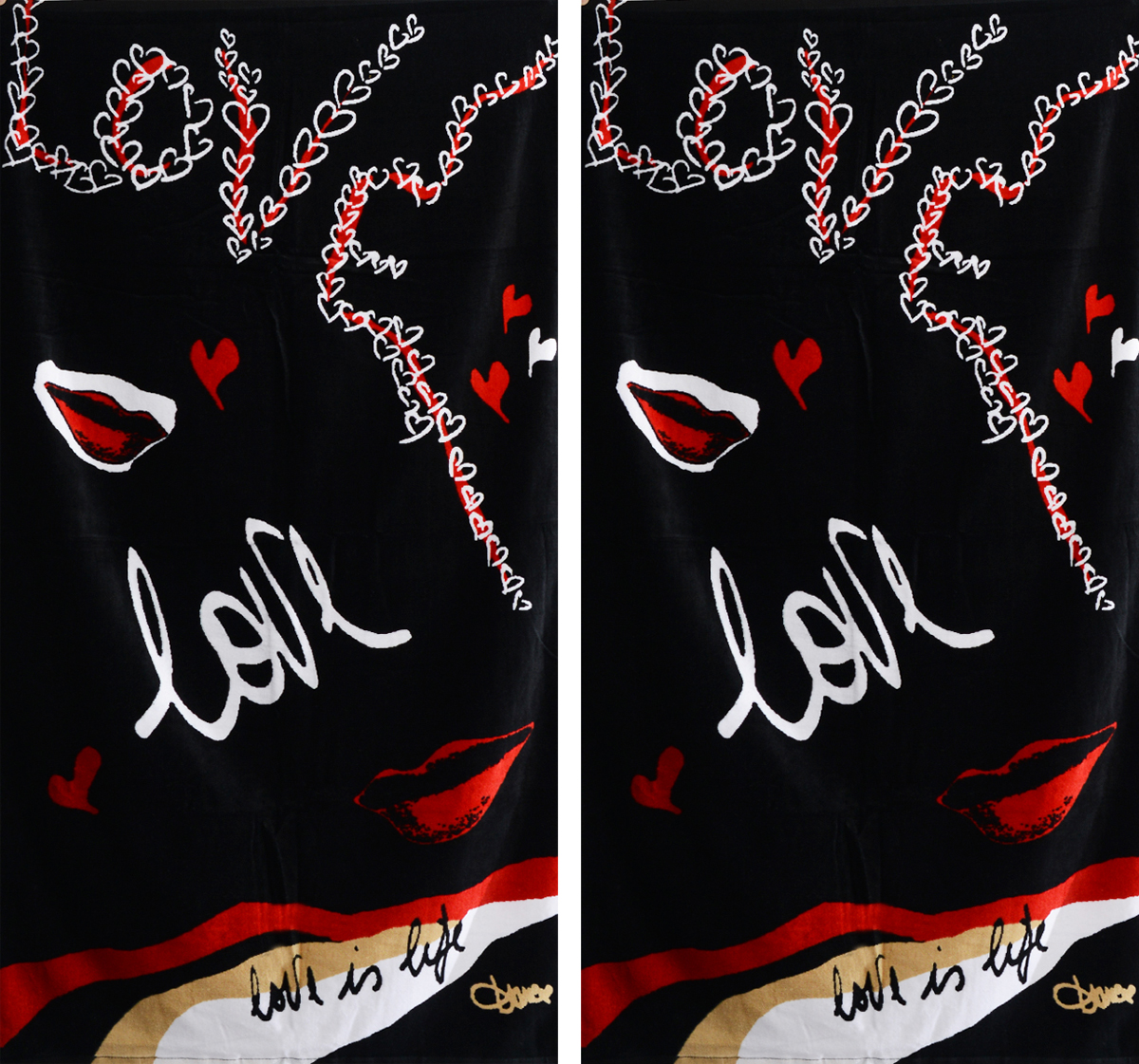 Набор махровых полотенец Коллекция Love is Life, 70 х 137 см, 2 штПМВГ-1/2 Набор махровых полотенец Коллекция Love is Life, 70 х 137 см, 2 штПМВГ-1/2Набор Коллекция Love is Life состоит из двух махровых полотенец, выполненных из натурального 100% хлопка. Изделия отлично впитывают влагу, быстро сохнут, сохраняют яркость цвета и не теряют формы даже после многократных стирок. Полотенца Коллекция Love is Life очень практичны и неприхотливы в уходе. Комплектация: 2 шт.