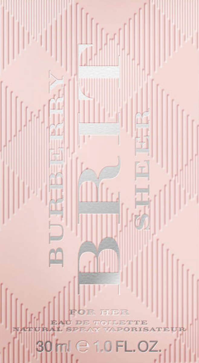 Burberry Brit Sheer Woman Туалетная вода, 30 мл1666 Burberry Brit Sheer Woman Туалетная вода, 30 мл1666Автор аромата - Emilie Coppermann. Парфюм был разработан для воплощение юного и жизнерадостного настроения Burberry Brit, а также для того, чтобы подчеркнуть индивидуальность и редкую харизму женщины, для которой был создан этот аромат. Цветочно-фруктовая композиция очень нежная, веселая и свежая. Этот парфюм - воплощение молодого духа Burberry. Классификация аромата : Цветочные. Мускус, мандарин, древесина, груша, пион, ананас (листья), личи, юзу, душистый горошек, виноград, персик (цветок). Туалетная вода - один из самых популярных видов парфюмерной продукции. Туалетная вода содержит 4-10% парфюмерного экстракта. Главные достоинства данного типа продукции заключаются в доступной цене, разнообразии форматов (как правило, 30, 50, 75, 100 мл), удобстве использования (чаще всего - спрей). Идеальна для дневного использования. Товар сертифицирован.
