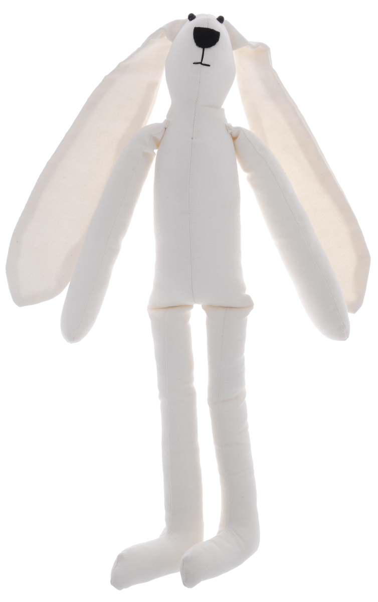 Основа для декора RTO Doudou. Кролик, высота 38 смST-34 Основа для декора RTO Doudou. Кролик, высота 38 смST-34Основа для декора RTO Doudou. Кролик предназначена для оформления интерьера. Изделие выполнено из 100% хлопка, наполнитель - полиэстер. Игрушку можно раскрасить, сделать декупаж по ткани, расшить бисером или пайетками - и получится отличный талисман, который можно подарить другу или оставить себе!