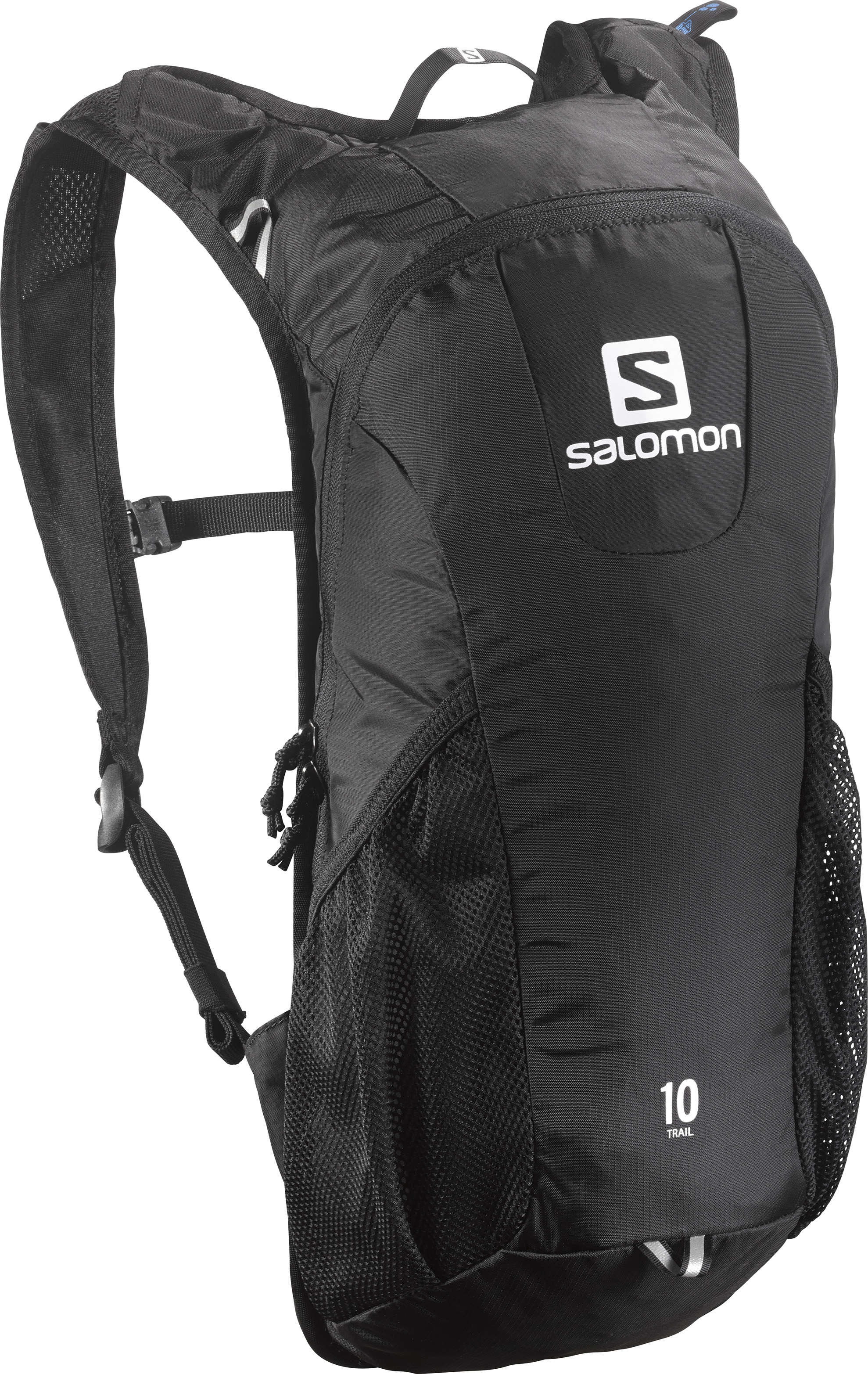 Рюкзак спортивный Salomon TRAIL 10, цвет: черный. L37997600 Рюкзак спортивный Salomon TRAIL 10, цвет: черный. L37997600