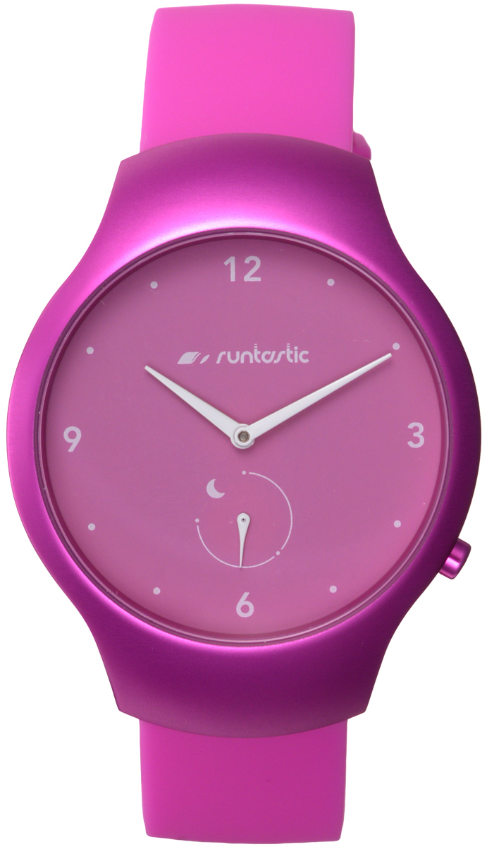 Часы наручные Runtastic Moment Fun, спортивные, цвет: розовый. RUNMOFU3RNT_RUNMOFU3 Часы наручные Runtastic Moment Fun, спортивные, цвет: розовый. RUNMOFU3RNT_RUNMOFU3Спортивные часы Runtastic Moment Fun выполнены из нержавеющей стали, пластика, силикона и минерального стекла. Модель Runtastic Moment Fun представляет собой стильные наручные часы с круглым аналоговым циферблатом. Многофункциональные спортивные часы оснащены функцией Bluetooth Smart, которая позволит синхронизировать часы с самртфоном. Корпус часов имеет степень водонепроницаемости 100м и дополнен устойчивым к царапинам минеральным стеклом. Ремешок часов выполнен из силикона, а также оснащен практичной пряжкой, которая позволит с легкостью снимать и надевать изделие. Комплект поставки включает: часы, элемент питания, инструмент для замены элемента питания, 4 дополнительных винта. Изделие поставляется в фирменной упаковке. Гаджет способен оживить любой наряд и идеально подходит для активного образа жизни. Высокое качество, свежий дизайн и инновационные технологии позволяют достигать поставленных целей, контролировать ежедневный прогресс. Совместимость...