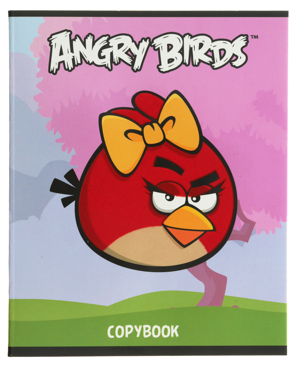 Hatber Тетрадь Angry Birds 48 листов в клетку цвет голубой розовый48Т5флB1_10401 Hatber Тетрадь Angry Birds 48 листов в клетку цвет голубой розовый48Т5флB1_10401Тетрадь Hatber Angry Birds отлично подойдет для занятий школьнику или студенту. Обложка, выполненная из плотного картона, позволит сохранить тетрадь в аккуратном состоянии на протяжении всего времени использования. Изделие оформлено бархатистым изображением злой птички. Внутренний блок тетради, соединенный скрепками, состоит из 48 листов белой бумаги в голубую клетку с полями.