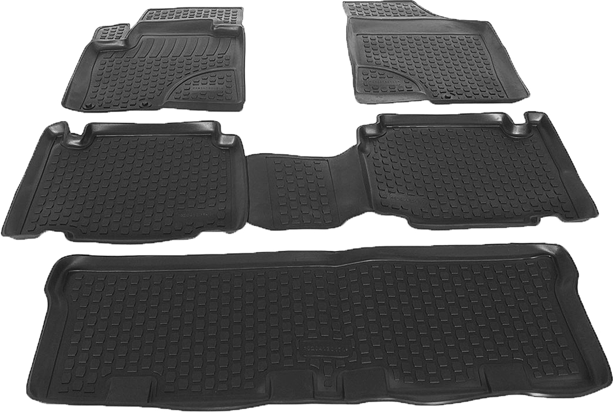 Коврик в багажник L.Locker, для Hyundai ix55 (08-), 4 шт0204130101 Коврик в багажник L.Locker, для Hyundai ix55 (08-), 4 шт0204130101Коврики L.Locker производятся индивидуально для каждой модели автомобиля из современного и экологически чистого материала. Изделия точно повторяют геометрию пола автомобиля, имеют высокий борт, обладают повышенной износоустойчивостью, антискользящими свойствами, лишены резкого запаха и сохраняют свои потребительские свойства в широком диапазоне температур (от -50°С до +80°С). Рисунок ковриков специально спроектирован для уменьшения скольжения ног водителя и имеет достаточную глубину, препятствующую свободному перемещению жидкости и грязи на поверхности. Одновременно с этим рисунок не создает дискомфорта при вождении автомобиля. Водительский ковер с предустановленными креплениями фиксируется на штатные места в полу салона автомобиля. Новая технология системы креплений герметична, не дает влаге и грязи проникать внутрь через крепеж на обшивку пола.