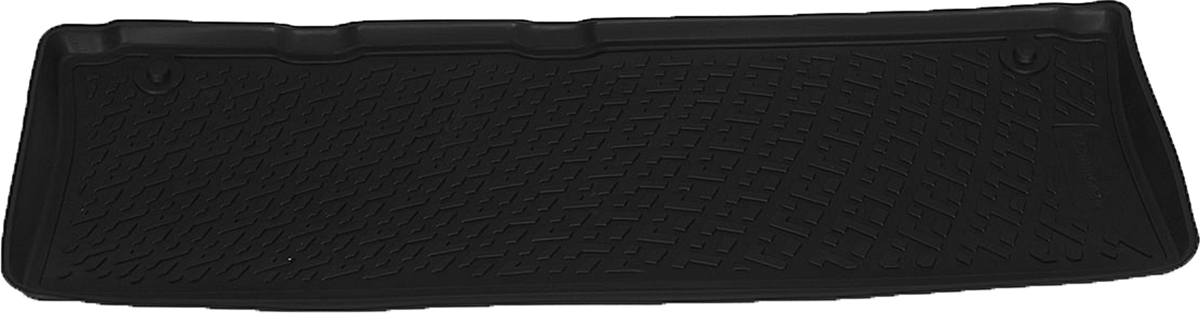 Коврики в салон автомобиля L.Locker, для Nissan Patrol VI Y62 (10-), 3-й ряд сидений0205080201 Коврики в салон автомобиля L.Locker, для Nissan Patrol VI Y62 (10-), 3-й ряд сидений0205080201Коврики L.Locker производятся индивидуально для каждой модели автомобиля из современного и экологически чистого материала. Изделия точно повторяют геометрию пола автомобиля, имеют высокий борт, обладают повышенной износоустойчивостью, антискользящими свойствами, лишены резкого запаха и сохраняют свои потребительские свойства в широком диапазоне температур (от -50°С до +80°С). Рисунок ковриков специально спроектирован для уменьшения скольжения ног водителя и имеет достаточную глубину, препятствующую свободному перемещению жидкости и грязи на поверхности. Одновременно с этим рисунок не создает дискомфорта при вождении автомобиля. Водительский ковер с предустановленными креплениями фиксируется на штатные места в полу салона автомобиля. Новая технология системы креплений герметична, не дает влаге и грязи проникать внутрь через крепеж на обшивку пола.