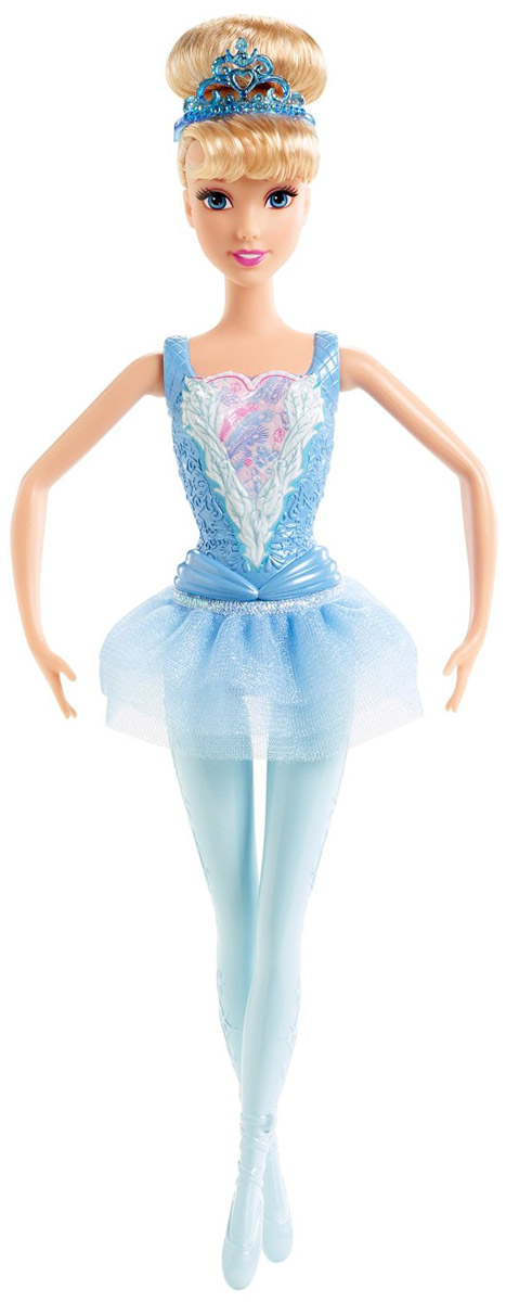 Disney Princess Кукла Принцесса-балерина Золушка цвет наряда голубойCGF30_CGF31 Disney Princess Кукла Принцесса-балерина Золушка цвет наряда голубойCGF30_CGF31Кукла Disney Princess Принцесса-балерина Золушка порадует вашу малышку и доставит ей много удовольствия от часов, посвященных игре с ней. Куколка со светлыми волосами одета в красивое бальное платье голубого цвета, на ногах - голубые балетки. Ручки, ножки и голова куклы подвижны. Голову куклы украшает тиара. Благодаря играм с куклой, ваша малышка сможет развить фантазию и любознательность, овладеть навыками общения и научиться ответственности. Девочка сможет часами играть с этой милой куколкой, придумывая различные истории.
