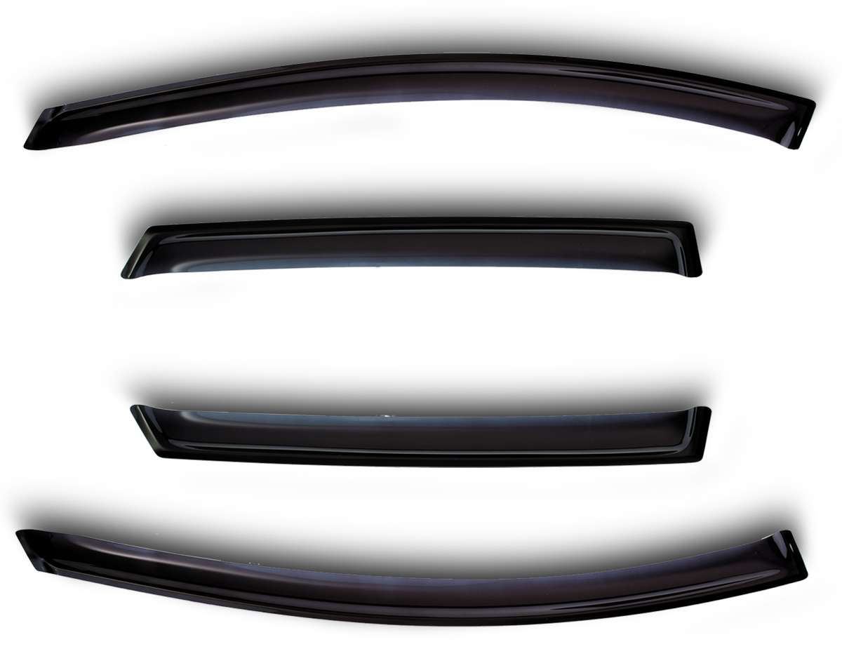 Комплект дефлекторов "Novline-Autofamily", для BMW X3 2011-, 4 шт