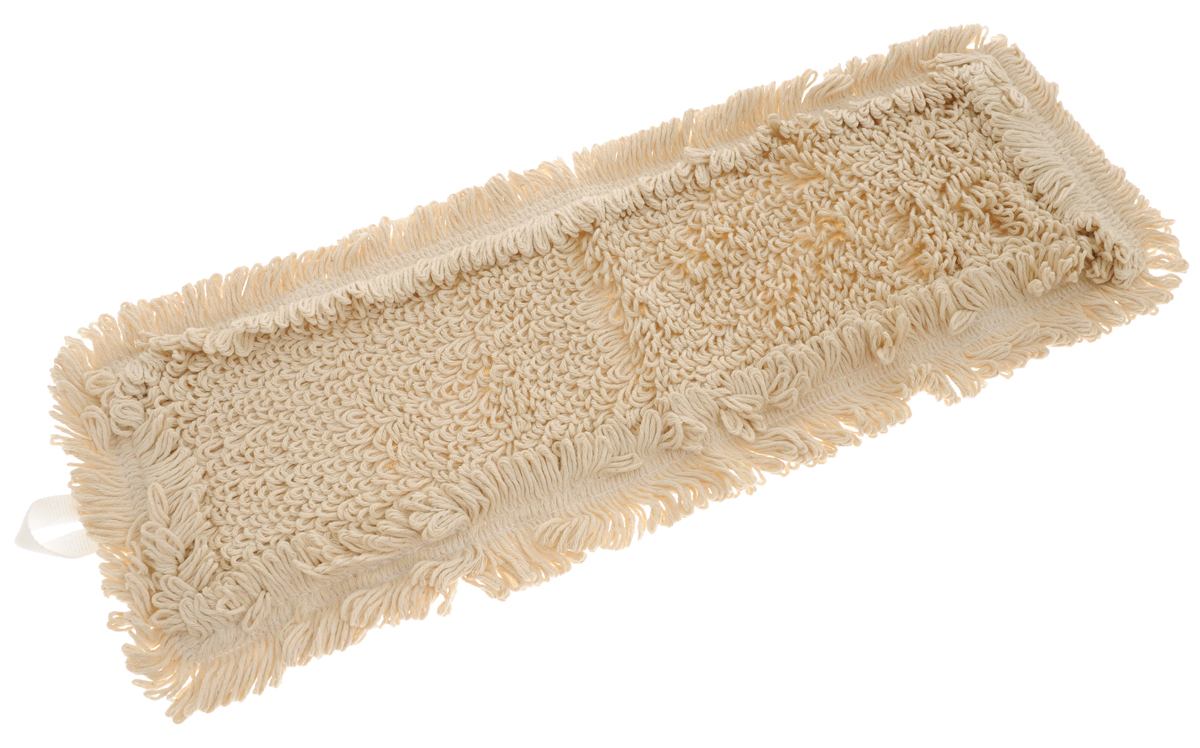 Сменная насадка для швабры Hausmann Eco-perfect, цвет: бежевый, 45 х 13 смHM-45134 Сменная насадка для швабры Hausmann Eco-perfect, цвет: бежевый, 45 х 13 смHM-45134Сменная насадка к швабрам Hausmann Eco-perfect изготовлена из хлопка. Насадка эффективно очищает от сильных загрязнений любые виды напольных покрытий. Стойкая к воздействию моющих средств. Можно стирать в стиральной машине при температуре 60°С. Размер насадки: 45 х 13 см. Длина волокна: 2,5 см.