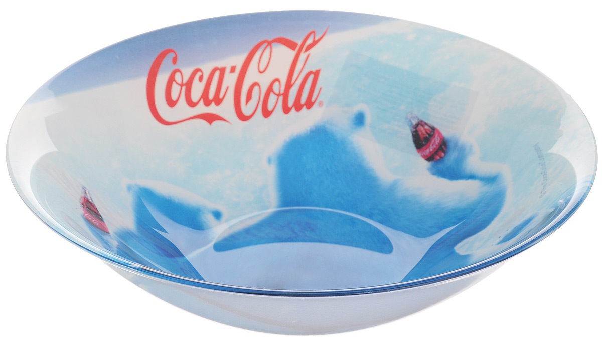 Салатник Luminarc Coca-Cola Polar Bear, диаметр 16,5 смJ3987 Салатник Luminarc Coca-Cola Polar Bear, диаметр 16,5 смJ3987Салатник Luminarc Coca-Cola Polar Bear выполнен из ударопрочного стекла. Яркий дизайн придется по вкусу и ценителям классики, и тем, кто предпочитает утонченность и изысканность. Салатник Luminarc Coca-Cola Polar Bear идеально подойдет для сервировки стола и станет отличным подарком к любому празднику. Диаметр (по верхнему краю): 16,5 см.