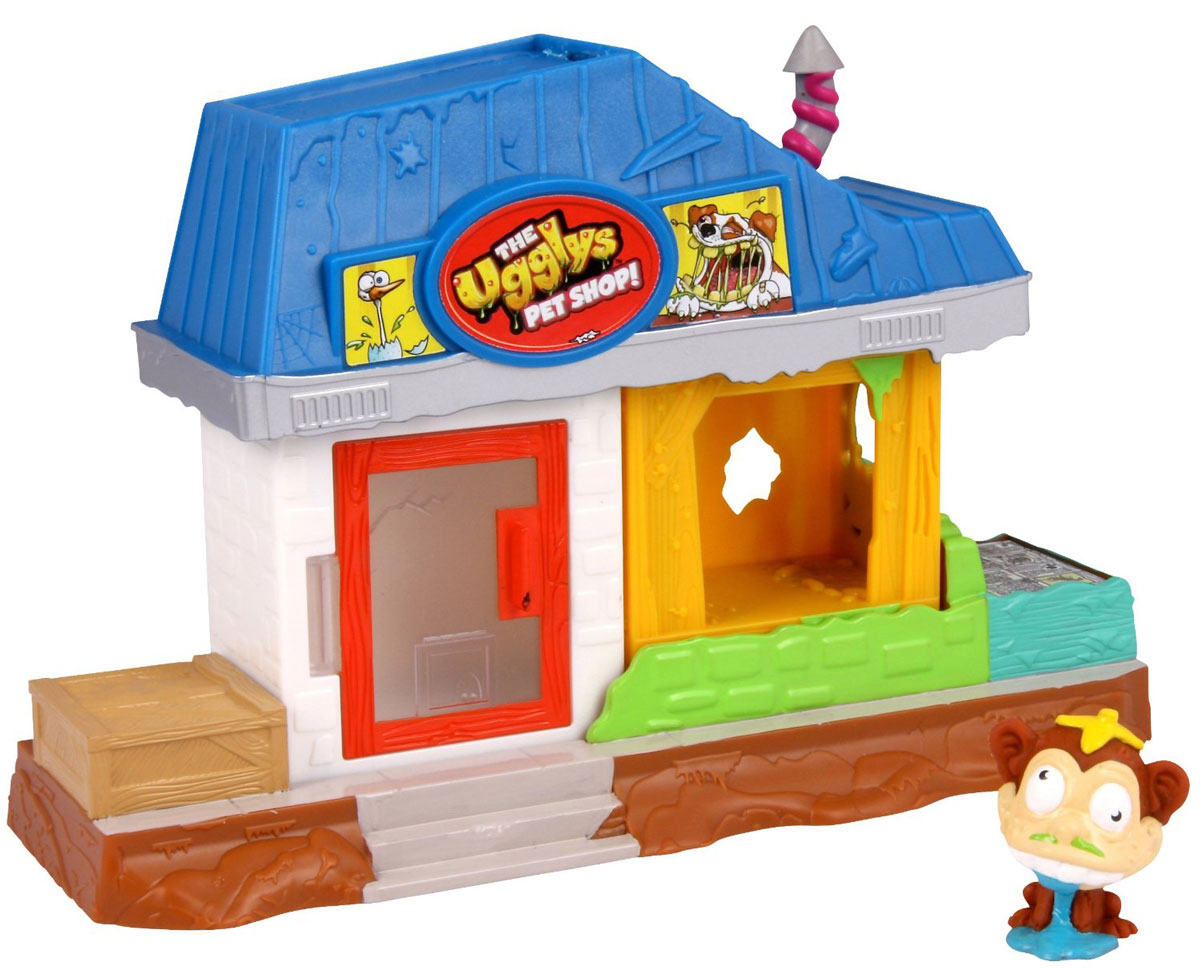 Ugglys Pet Shop Игровой набор Зоомагазин19414 Ugglys Pet Shop Игровой набор Зоомагазин19414Игровой набор из серии Зоомагазин состоит из двух домиков со звуковыми эффектами и уникальной фигурки питомца, которую нельзя найти в других упаковках и наборах серии. Домик выполнен в ярких цветах и притягивает взгляд. Если внутри него поместить мини-фигурку животного и надавить на пол - будут раздаваться звуки. Набор включает в себя домик, части которого можно комбинировать и перестраивать в любом порядке, и уникальную фигурку обезьянки. Такая удивительная игрушка обязательно понравится вашей малышке! Порадуйте ее таким замечательным подарком! Для работы требуются 2 батарейки типа LR44 (не включены в комплект).