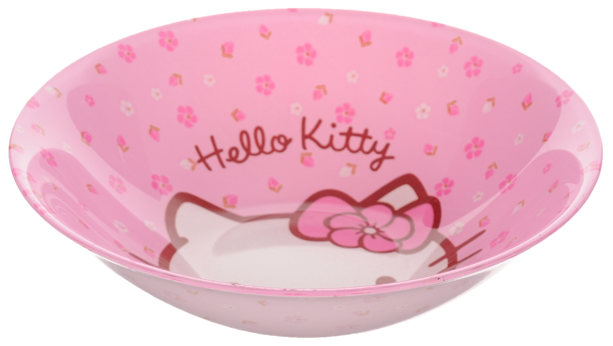 Миска Luminarc Hello Kitty Sweet Pink, диаметр 16,5 смH9226 Миска Luminarc Hello Kitty Sweet Pink, диаметр 16,5 смH9226Миска Luminarc Hello Kitty Sweet Pink выполнена из высококачественного стекла. Она прекрасно впишется в интерьер вашей кухни и станет достойным дополнением к кухонному инвентарю. Миска Luminarc Hello Kitty Sweet Pink отлично подойдет для вашего ребенка. Диаметр миски (по верхнему краю): 16,5 см. Высота стенки: 4,5 см.